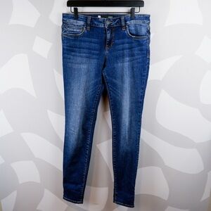 Kut Toothpick Skinny Dark Wash Jeans | 6